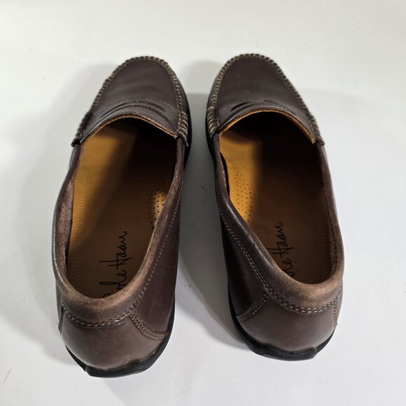 Cole Haan French Cup Penny Loafers Mens Size 9 Brown Leather Driving Moccasin main image 4